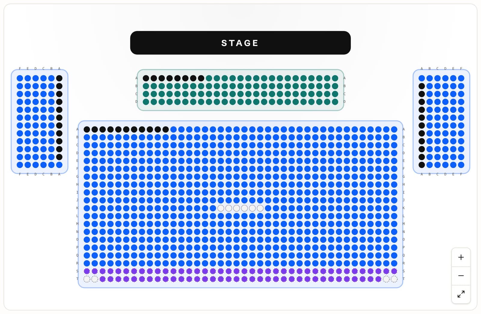 Seat map designer